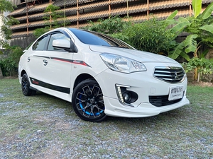 รถบ้าน รถมือสอง Mitsubishi Attrage 1.2 รุ่น GLX เกียร์ Auto ปี 2017 โดย หญิงรถบ้าน รถมือสองขอนแก่น ราคาถูก ผ่อนสบาย