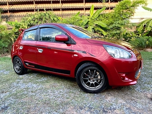 รถบ้าน รถมือสอง Mitsubishi Mirage 1.2 รุ่น GL เกียร์ MT ปี 2012 โดย หญิงรถบ้าน รถมือสองขอนแก่น ราคาถูก ผ่อนสบาย
