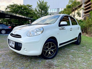 รถบ้าน รถมือสอง Nissan March 1.2 รุ่น E เกียร์ Auto ปี 2012 โดย หญิงรถบ้าน รถมือสองขอนแก่น ราคาถูก ผ่อนสบาย