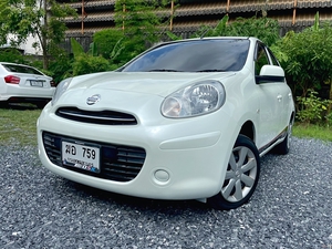 รถบ้าน รถมือสอง Nissan March 1.2 รุ่น EL เกียร์ Auto ปี 2012 โดย หญิงรถบ้าน รถมือสองขอนแก่น ราคาถูก ผ่อนสบาย
