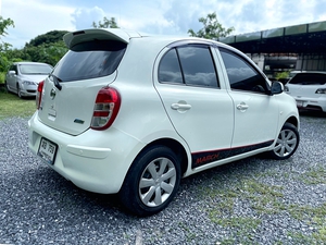 รถบ้าน รถมือสอง Nissan March 1.2 รุ่น EL เกียร์ Auto ปี 2012 โดย หญิงรถบ้าน รถมือสองขอนแก่น ราคาถูก ผ่อนสบาย