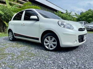 รถบ้าน รถมือสอง Nissan March 1.2 รุ่น EL เกียร์ Auto ปี 2012 โดย หญิงรถบ้าน รถมือสองขอนแก่น ราคาถูก ผ่อนสบาย