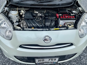 รถบ้าน รถมือสอง Nissan March 1.2 รุ่น EL เกียร์ Auto ปี 2012 โดย หญิงรถบ้าน รถมือสองขอนแก่น ราคาถูก ผ่อนสบาย