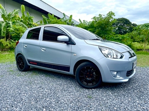 รถบ้าน รถมือสอง Mitsubishi Mirage 1.2 รุ่น GLX เกียร์ Auto ปี 2013 โดย หญิงรถบ้าน รถมือสองขอนแก่น ราคาถูก ผ่อนสบาย