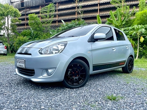 รถบ้าน รถมือสอง Mitsubishi Mirage 1.2 รุ่น GLX เกียร์ Auto ปี 2013 โดย หญิงรถบ้าน รถมือสองขอนแก่น ราคาถูก ผ่อนสบาย