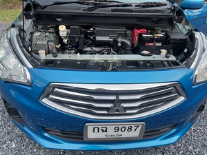 รถบ้าน รถมือสอง Mitsubishi Attrage 1.2 รุ่น GLX เกียร์ Auto ปี 2013 โดย หญิงรถบ้าน รถมือสองขอนแก่น ราคาถูก ผ่อนสบาย