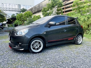 รถบ้าน รถมือสอง Mitsubishi Mirage 1.2 รุ่น GLX เกียร์ Auto ปี 2013 โดย หญิงรถบ้าน รถมือสองขอนแก่น ราคาถูก ผ่อนสบาย