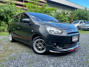 รถบ้าน รถมือสอง Mitsubishi Mirage 1.2 รุ่น GLX เกียร์ Auto ปี 2013 โดย หญิงรถบ้าน รถมือสองขอนแก่น ราคาถูก ผ่อนสบาย