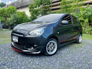 รถบ้าน รถมือสอง Mitsubishi Mirage 1.2 รุ่น GLX เกียร์ Auto ปี 2013 โดย หญิงรถบ้าน รถมือสองขอนแก่น ราคาถูก ผ่อนสบาย