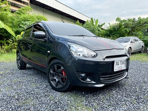 รถบ้าน รถมือสอง Mitsubishi Mirage 1.2 รุ่น GLX เกียร์ Auto ปี 2013 โดย หญิงรถบ้าน รถมือสองขอนแก่น ราคาถูก ผ่อนสบาย