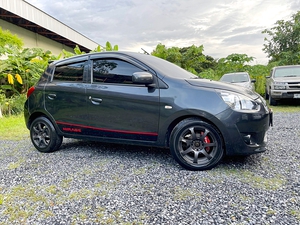 รถบ้าน รถมือสอง Mitsubishi Mirage 1.2 รุ่น GLX เกียร์ Auto ปี 2013 โดย หญิงรถบ้าน รถมือสองขอนแก่น ราคาถูก ผ่อนสบาย