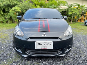 รถบ้าน รถมือสอง Mitsubishi Mirage 1.2 รุ่น GLX เกียร์ Auto ปี 2013 โดย หญิงรถบ้าน รถมือสองขอนแก่น ราคาถูก ผ่อนสบาย