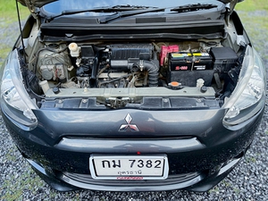 รถบ้าน รถมือสอง Mitsubishi Mirage 1.2 รุ่น GLX เกียร์ Auto ปี 2013 โดย หญิงรถบ้าน รถมือสองขอนแก่น ราคาถูก ผ่อนสบาย