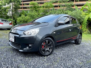 รถบ้าน รถมือสอง Mitsubishi Mirage 1.2 รุ่น GLX เกียร์ Auto ปี 2013 โดย หญิงรถบ้าน รถมือสองขอนแก่น ราคาถูก ผ่อนสบาย