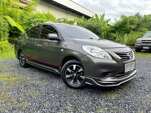 รถบ้าน รถมือสอง Nissan Almera 1.2 รุ่น V เกียร์ Auto ปี 2012 โดย หญิงรถบ้าน รถมือสองขอนแก่น ราคาถูก ผ่อนสบาย