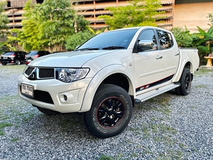รถบ้าน รถมือสอง Mitsubishi Triton Plus 2.4 เบนซิล CNG Double CAB รุ่น GLS เกียร์ MT ปี 2012 โดย หญิงรถบ้าน รถมือสองขอนแก่น ราคาถูก ผ่อนสบาย