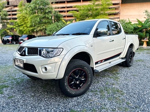 รถบ้าน รถมือสอง Mitsubishi Triton Plus 2.4 เบนซิล CNG Double CAB รุ่น GLS เกียร์ MT ปี 2012 โดย หญิงรถบ้าน รถมือสองขอนแก่น ราคาถูก ผ่อนสบาย