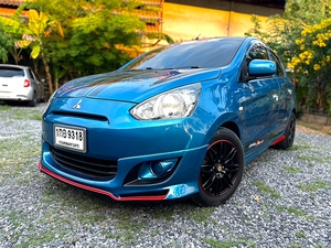 รถบ้าน รถมือสอง Mitsubishi Mirage 1.2 รุ่น GLX เกียร์ Auto ปี 2013 โดย หญิงรถบ้าน รถมือสองขอนแก่น ราคาถูก ผ่อนสบาย
