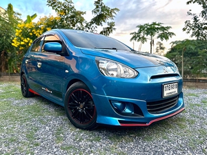 รถบ้าน รถมือสอง Mitsubishi Mirage 1.2 รุ่น GLX เกียร์ Auto ปี 2013 โดย หญิงรถบ้าน รถมือสองขอนแก่น ราคาถูก ผ่อนสบาย
