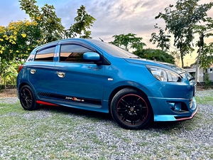 รถบ้าน รถมือสอง Mitsubishi Mirage 1.2 รุ่น GLX เกียร์ Auto ปี 2013 โดย หญิงรถบ้าน รถมือสองขอนแก่น ราคาถูก ผ่อนสบาย