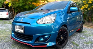 รถบ้าน รถมือสอง Mitsubishi Mirage 1.2 รุ่น GLX เกียร์ Auto ปี 2013 โดย หญิงรถบ้าน รถมือสองขอนแก่น ราคาถูก ผ่อนสบาย