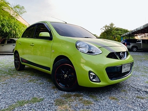 รถบ้าน รถมือสอง Nissan March 1.2 รุ่น V เกียร์ Auto ปี 2013 โดย หญิงรถบ้าน รถมือสองขอนแก่น ราคาถูก ผ่อนสบาย
