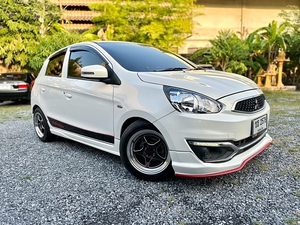 รถบ้าน รถมือสอง Mitsubishi Mirage 1.2 รุ่น GLX เกียร์ Auto ปี 2018 โดย หญิงรถบ้าน รถมือสองขอนแก่น ราคาถูก ผ่อนสบาย