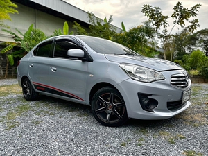 รถบ้าน รถมือสอง Mitsubishi Attrage 1.2 รุ่น GLX เกียร์ Auto ปี 2013 โดย หญิงรถบ้าน รถมือสองขอนแก่น ราคาถูก ผ่อนสบาย