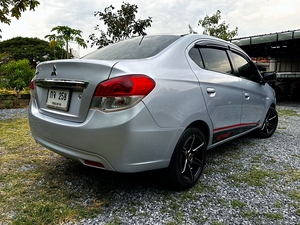 รถบ้าน รถมือสอง Mitsubishi Attrage 1.2 รุ่น GLX เกียร์ Auto ปี 2013 โดย หญิงรถบ้าน รถมือสองขอนแก่น ราคาถูก ผ่อนสบาย