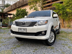 รถบ้าน รถมือสอง Toyota Fortuner 2.5 G VN Turbo เกียร์ M/T 2WD ปี 2012 โดย หญิงรถบ้าน รถมือสองขอนแก่น ราคาถูก ผ่อนสบาย