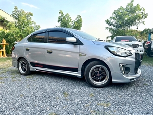 รถบ้าน รถมือสอง Mitsubishi Attrage 1.2 รุ่น GLX เกียร์ M/T ปี 2015 โดย หญิงรถบ้าน รถมือสองขอนแก่น ราคาถูก ผ่อนสบาย