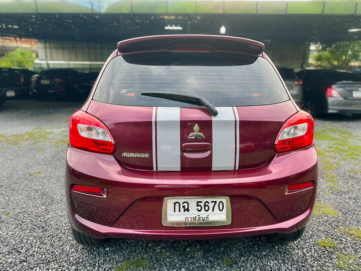 รถบ้าน รถมือสอง Mitsubishi Mirage 1.2 รุ่น GLX เกียร์ Auto ปี 2016 โดย หญิงรถบ้าน รถมือสองขอนแก่น ราคาถูก ผ่อนสบาย
