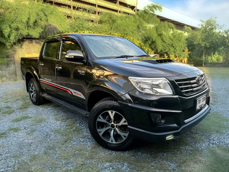รถบ้าน รถมือสอง Toyota Hilux Vigo Champ Prerunner Double Cab 2.5 VN Turbo รุ่น E เกียร์ Auto ปี 2013 โดย หญิงรถบ้าน รถมือสองขอนแก่น ราคาถูก ผ่อนสบาย