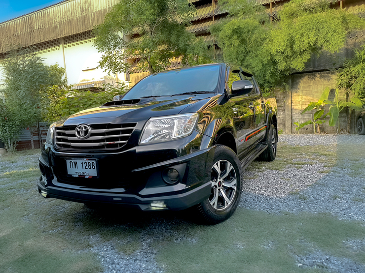 รถบ้าน รถมือสอง Toyota Hilux Vigo Champ Prerunner Double Cab 2.5 VN Turbo รุ่น E เกียร์ Auto ปี 2013 โดย หญิงรถบ้าน รถมือสองขอนแก่น ราคาถูก ผ่อนสบาย