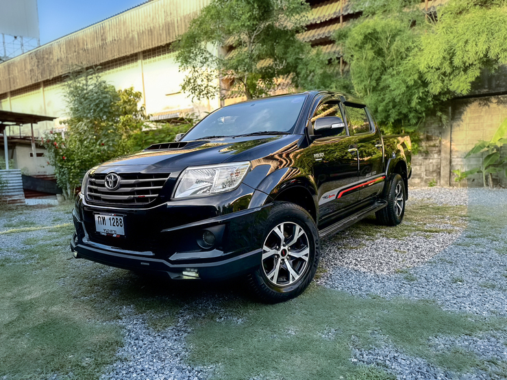 รถบ้าน รถมือสอง Toyota Hilux Vigo Champ Prerunner Double Cab 2.5 VN Turbo รุ่น E เกียร์ Auto ปี 2013 โดย หญิงรถบ้าน รถมือสองขอนแก่น ราคาถูก ผ่อนสบาย
