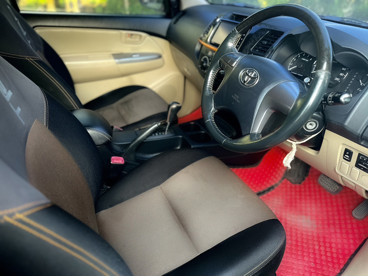 รถบ้าน รถมือสอง Toyota Hilux Vigo Champ Prerunner Double Cab 2.5 VN Turbo รุ่น E เกียร์ Auto ปี 2013 โดย หญิงรถบ้าน รถมือสองขอนแก่น ราคาถูก ผ่อนสบาย