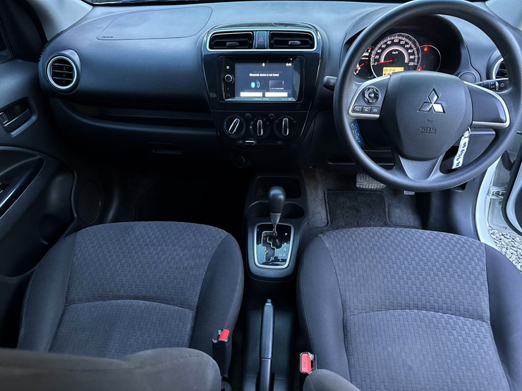 รถบ้าน รถมือสอง Mitsubishi Mirage 1.2 รุ่น GLX เกียร์ Auto ปี 2018 โดย หญิงรถบ้าน รถมือสองขอนแก่น ราคาถูก ผ่อนสบาย