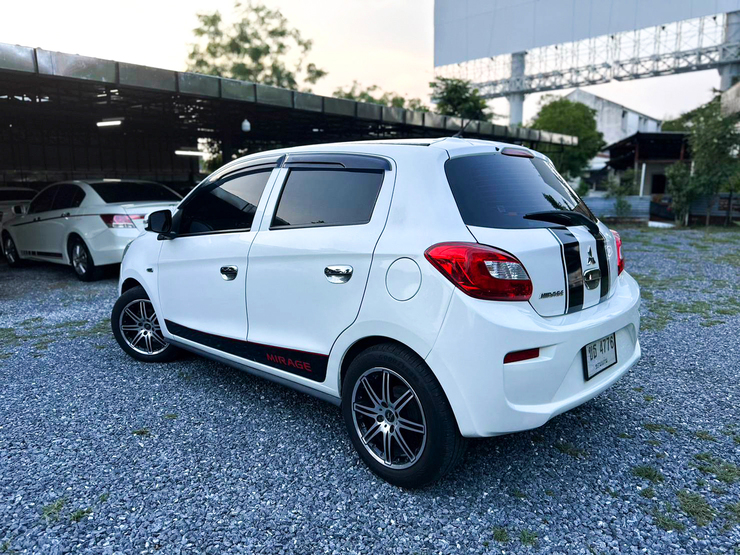 รถบ้าน รถมือสอง Mitsubishi Mirage 1.2 รุ่น GLX เกียร์ Auto ปี 2018 โดย หญิงรถบ้าน รถมือสองขอนแก่น ราคาถูก ผ่อนสบาย