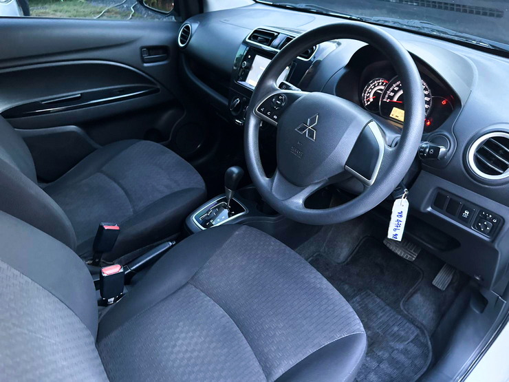 รถบ้าน รถมือสอง Mitsubishi Mirage 1.2 รุ่น GLX เกียร์ Auto ปี 2018 โดย หญิงรถบ้าน รถมือสองขอนแก่น ราคาถูก ผ่อนสบาย