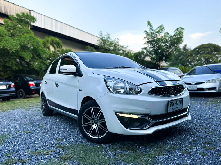 รถบ้าน รถมือสอง Mitsubishi Mirage 1.2 รุ่น GLX เกียร์ Auto ปี 2018 โดย หญิงรถบ้าน รถมือสองขอนแก่น ราคาถูก ผ่อนสบาย