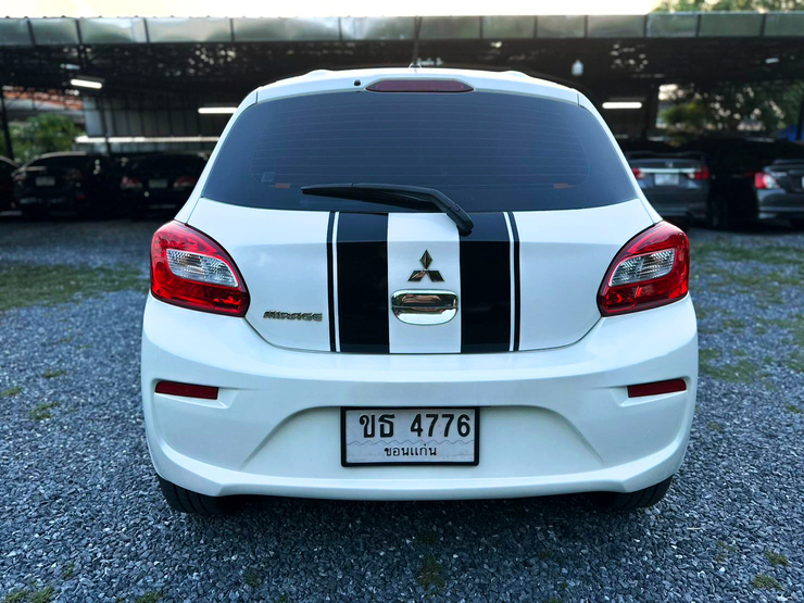 รถบ้าน รถมือสอง Mitsubishi Mirage 1.2 รุ่น GLX เกียร์ Auto ปี 2018 โดย หญิงรถบ้าน รถมือสองขอนแก่น ราคาถูก ผ่อนสบาย