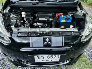 รถบ้าน รถมือสอง Mitsubishi Mirage 1.2 รุ่น GLX เกียร์ Auto ปี 2012 โดย หญิงรถบ้าน รถมือสองขอนแก่น ราคาถูก ผ่อนสบาย