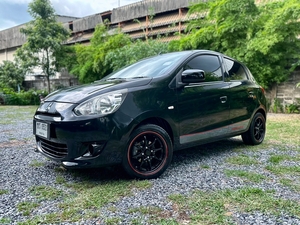 รถบ้าน รถมือสอง Mitsubishi Mirage 1.2 รุ่น GLX เกียร์ Auto ปี 2012 โดย หญิงรถบ้าน รถมือสองขอนแก่น ราคาถูก ผ่อนสบาย