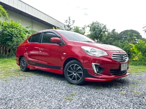 รถบ้าน รถมือสอง Mitsubishi Attrage 1.2 รุ่น GLX เกียร์ MT ปี 2015 โดย หญิงรถบ้าน รถมือสองขอนแก่น ราคาถูก ผ่อนสบาย