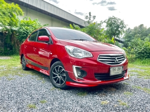 รถบ้าน รถมือสอง Mitsubishi Attrage 1.2 รุ่น GLX เกียร์ MT ปี 2015 โดย หญิงรถบ้าน รถมือสองขอนแก่น ราคาถูก ผ่อนสบาย