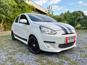 รถบ้าน รถมือสอง Mitsubishi Mirage 1.2 รุ่น GLX เกียร์ Auto ปี 2013 โดย หญิงรถบ้าน รถมือสองขอนแก่น ราคาถูก ผ่อนสบาย