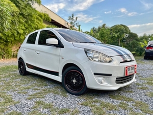รถบ้าน รถมือสอง Mitsubishi Mirage 1.2 รุ่น GLX เกียร์ Auto ปี 2013 โดย หญิงรถบ้าน รถมือสองขอนแก่น ราคาถูก ผ่อนสบาย