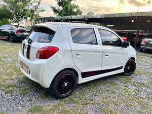 รถบ้าน รถมือสอง Mitsubishi Mirage 1.2 รุ่น GLX เกียร์ Auto ปี 2013 โดย หญิงรถบ้าน รถมือสองขอนแก่น ราคาถูก ผ่อนสบาย
