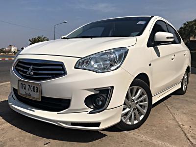 รถบ้าน รถมือสอง Mitsubishi Attrage 1.2 รุ่น GLS เกียร์ ​Auto ปี 2013 โดย หญิงรถบ้าน รถมือสองขอนแก่น ราคาถูก ผ่อนสบาย