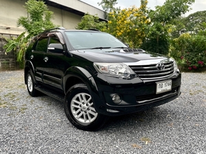 รถบ้าน รถมือสอง Toyota Fortuner 2.5 VN Turbo รุ่น G เกียร์ Auto 2WD ปี 2013 โดย หญิงรถบ้าน รถมือสองขอนแก่น ราคาถูก ผ่อนสบาย